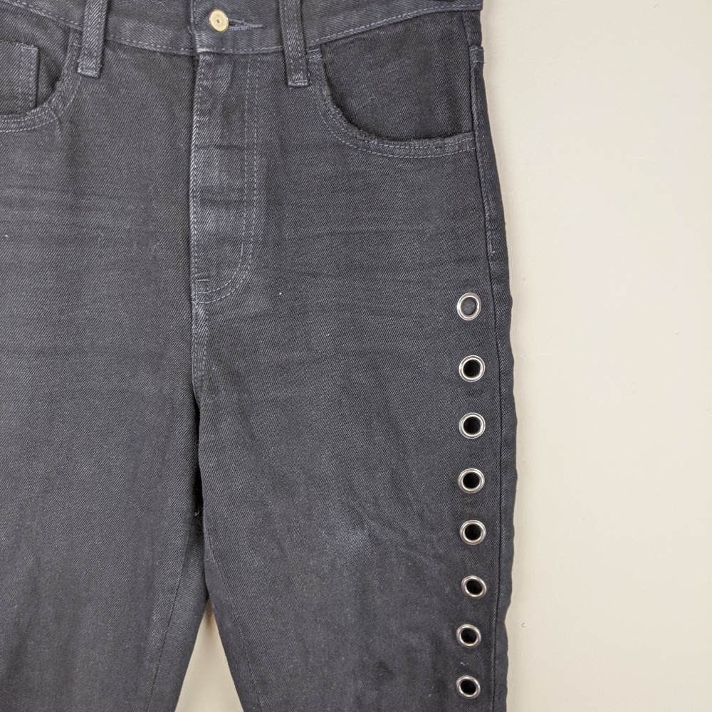 One Teaspoon | Black Cutout Mom Jeans-E34 - Picture 5 of 8